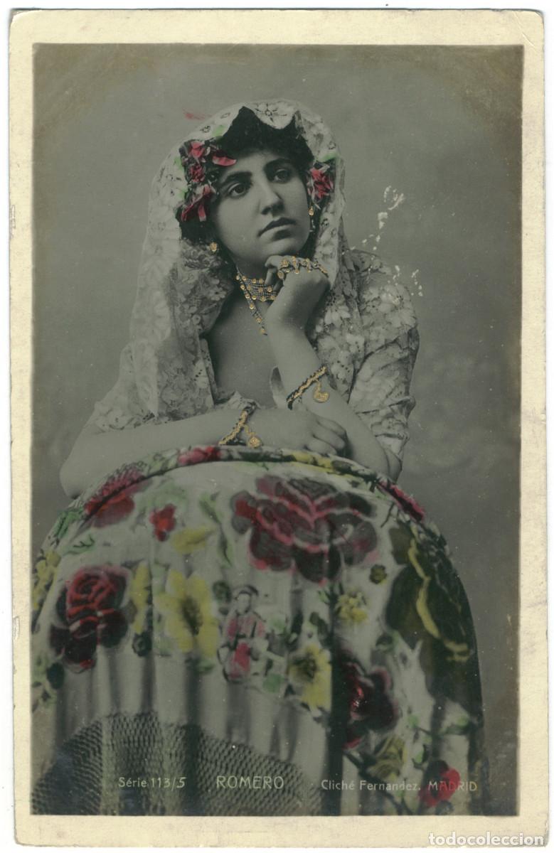 Postales: Cupletista ROMERO, La Bella_Fern&aacute;ndez. 113-5