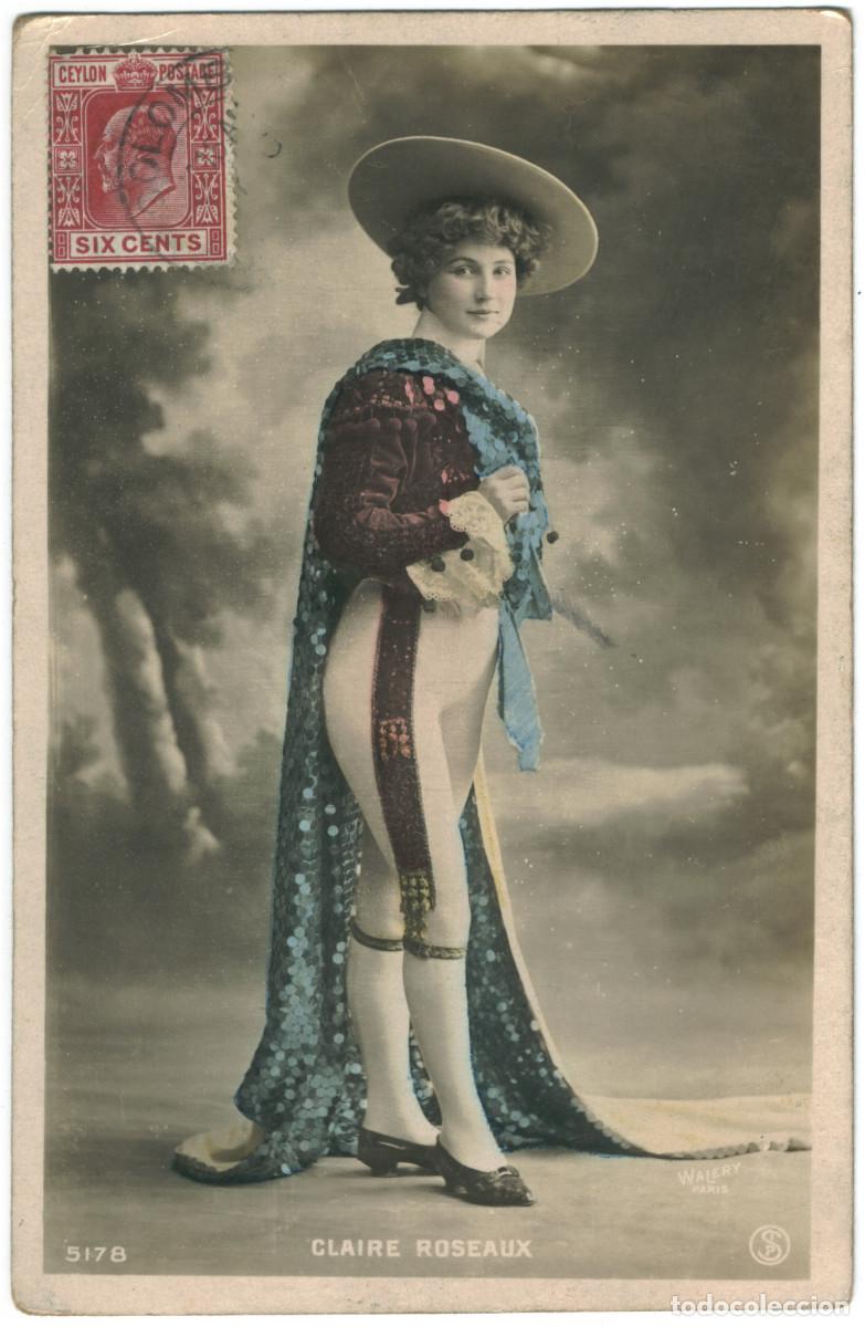 Postales: Actriz Belle &Eacute;poque ROSEAUX, Claire_SIP. 5178. Photo Wal&eacute;ry
