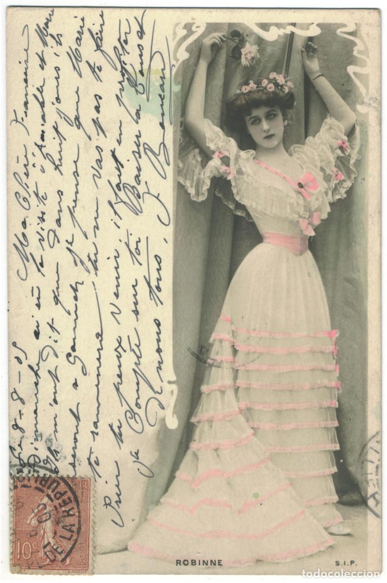 Postales: Actriz Belle &Eacute;poque ROBINNE, Gabrielle_SIP. Photo Reutlinger