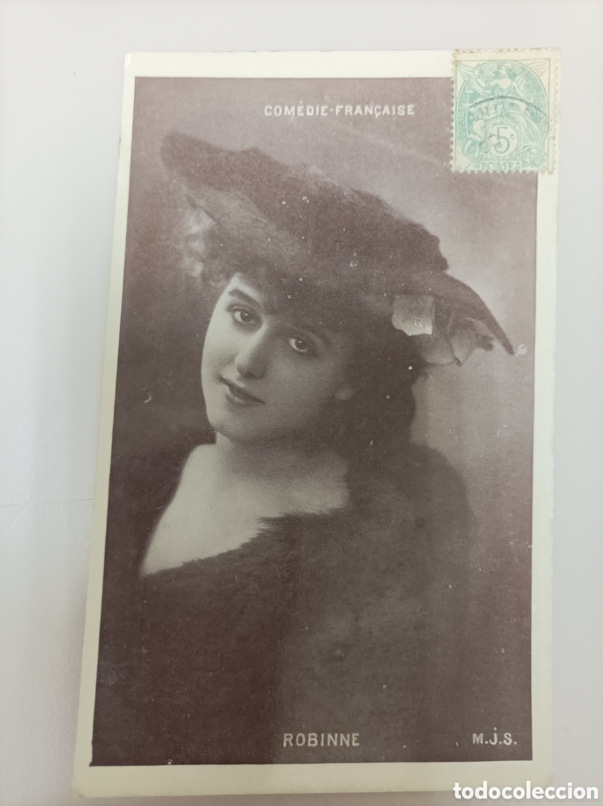 Postales: Actriz Belle &Eacute;poque ROBINNE, Gabrielle_MJS. Com&eacute;die Fran&ccedil;aise