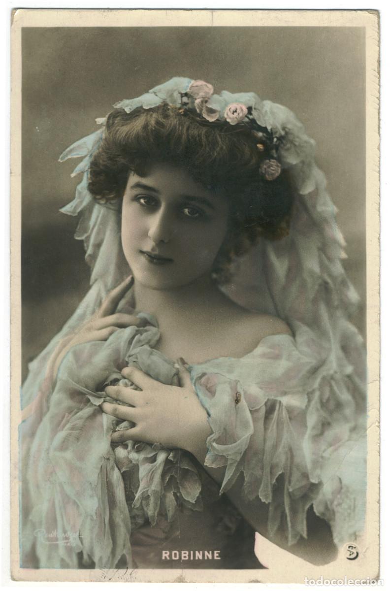 Postales: Actriz Belle &Eacute;poque ROBINNE, Gabrielle_SIP. Photo Reutlinger