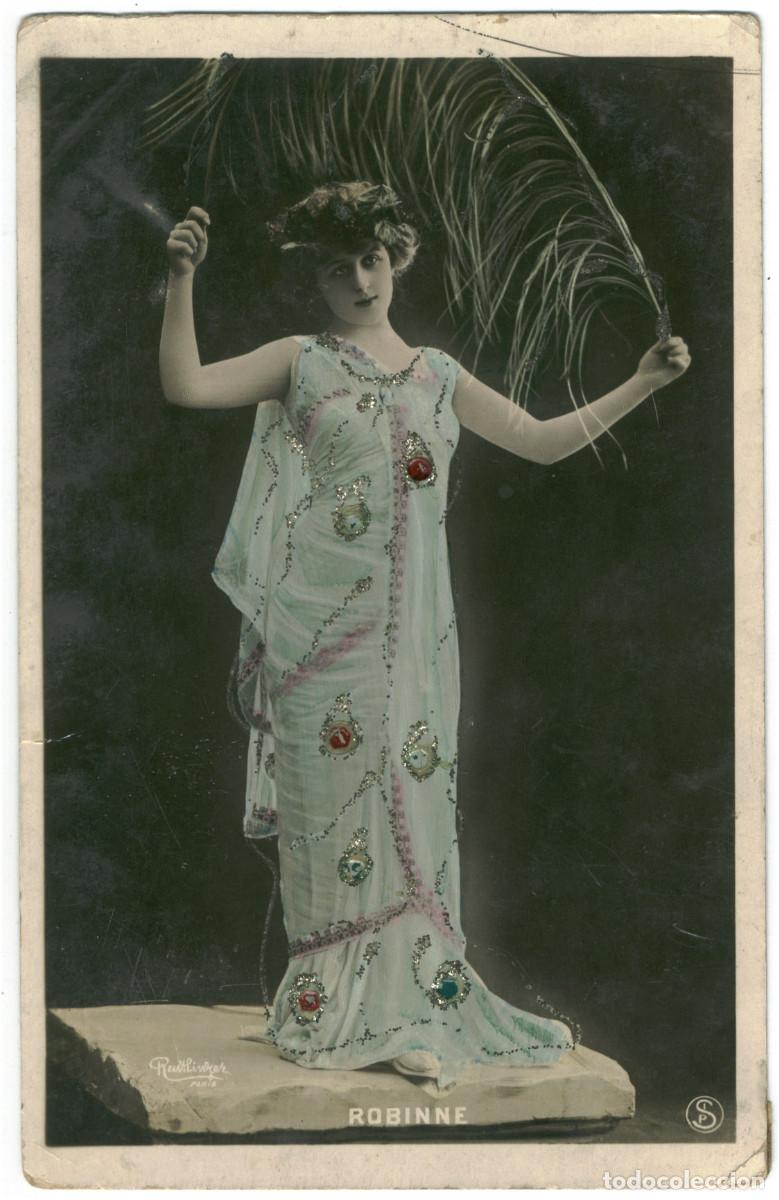 Postales: Actriz Belle &Eacute;poque ROBINNE, Gabrielle_SIP. Photo Reutlinger