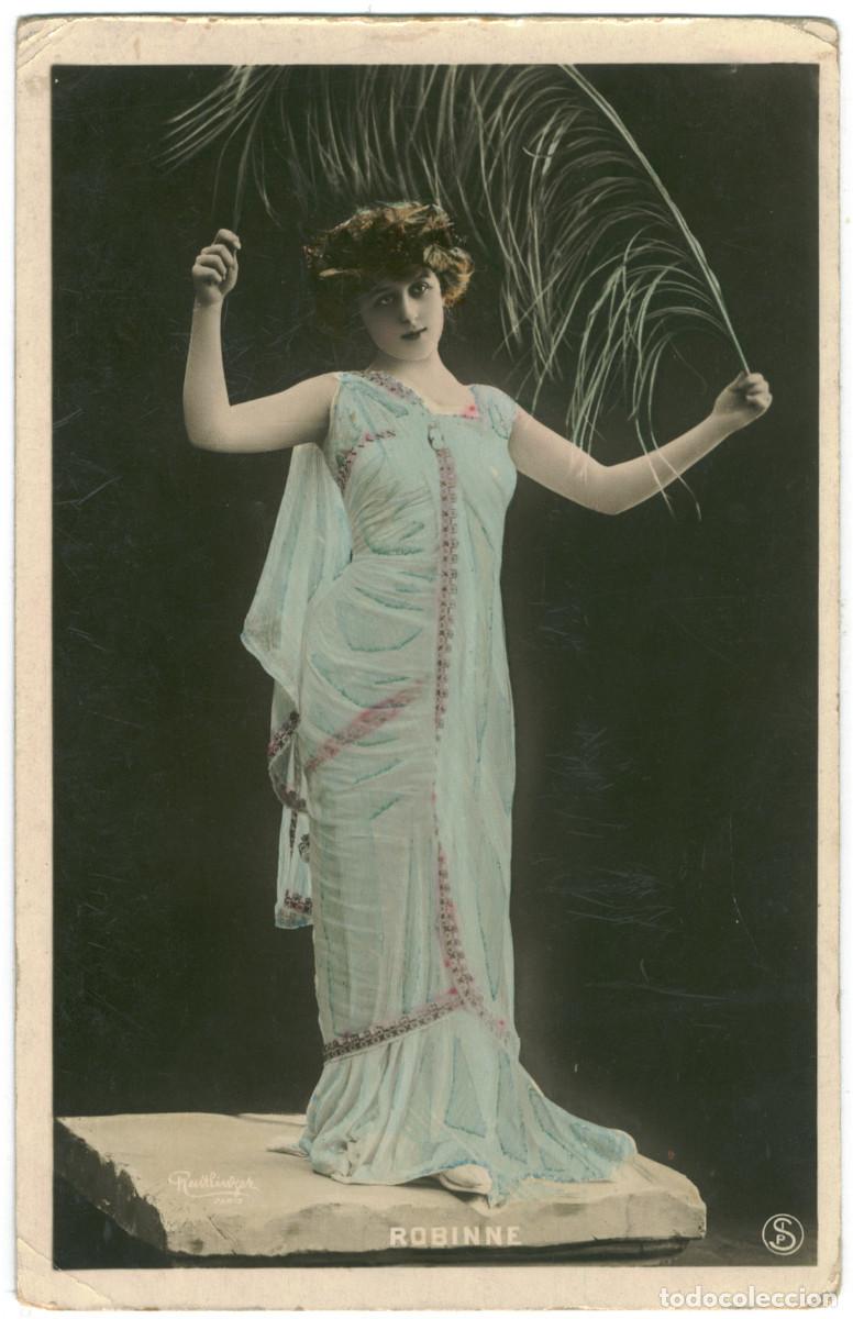 Postales: Actriz Belle &Eacute;poque ROBINNE, Gabrielle_SIP. Photo Reutlinger