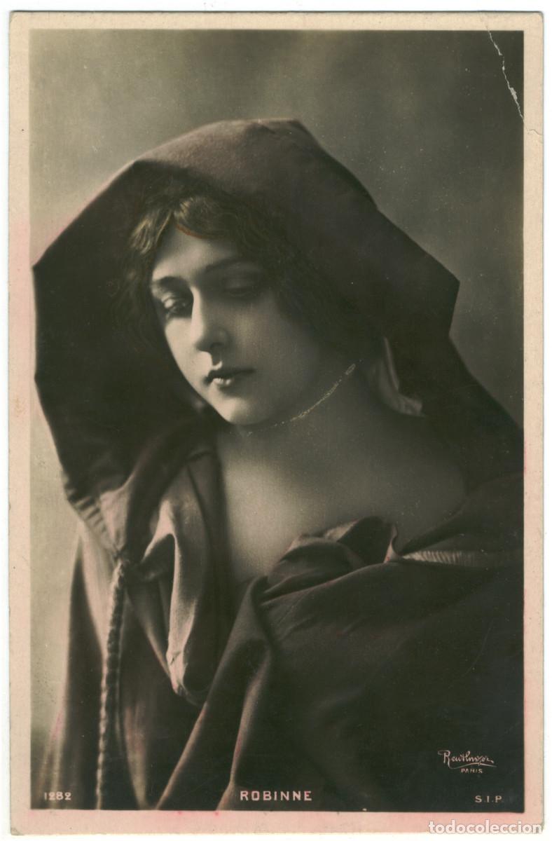 Postales: Actriz Belle &Eacute;poque ROBINNE, Gabrielle_SIP. 1282. Photo Reutlinger