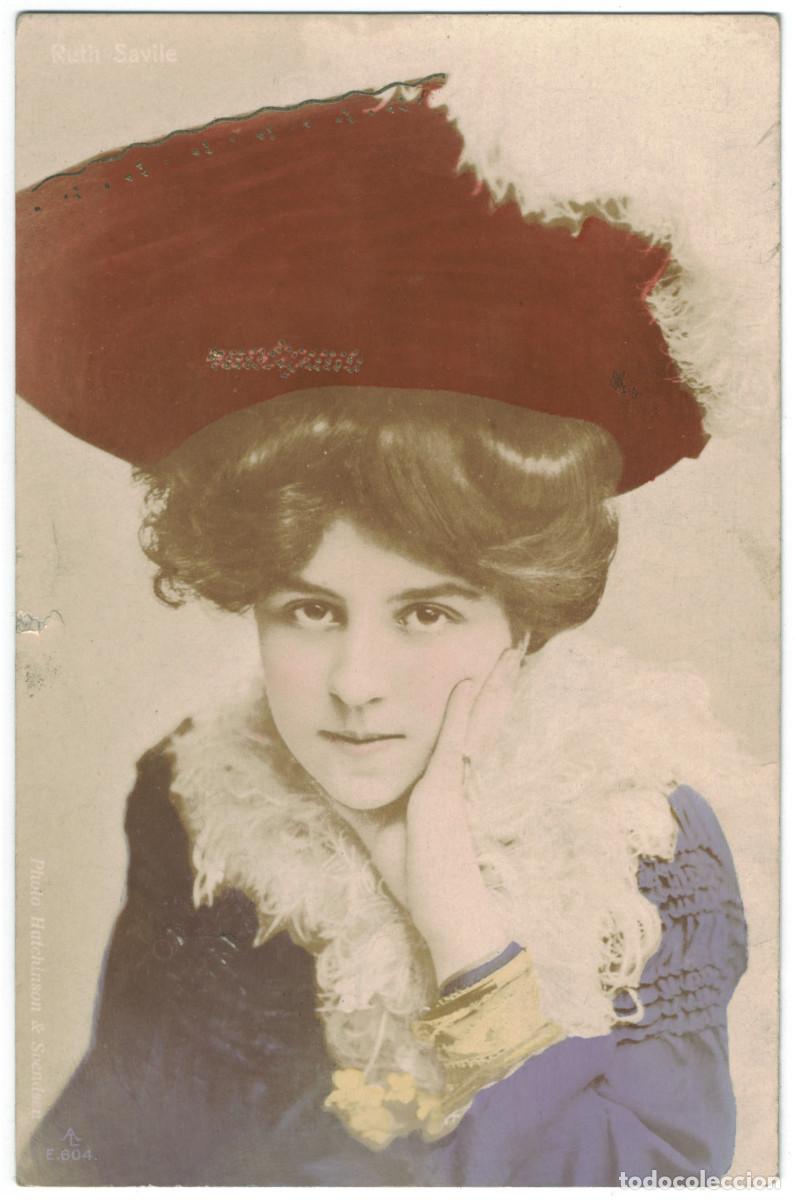 Postales: Actriz Belle &Eacute;poque SAVILE, Ruth_Aristophot (AL; 804). Photo Hutchinson & Svendsen