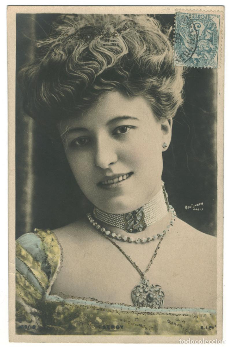 Postales: Actriz Belle &Eacute;poque SERGY, Gilberte_SIP. 139-15. Photo Reutlinger