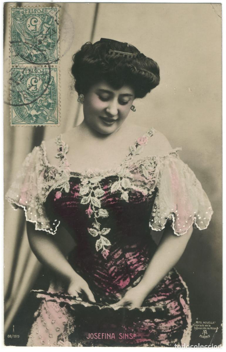 Postales: Actriz Belle &Eacute;poque SINS, Josefina_MP. 88-1573. Photo Novella