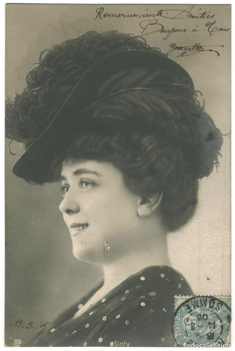 Postales: Actriz Belle &Eacute;poque SINTY_PMM