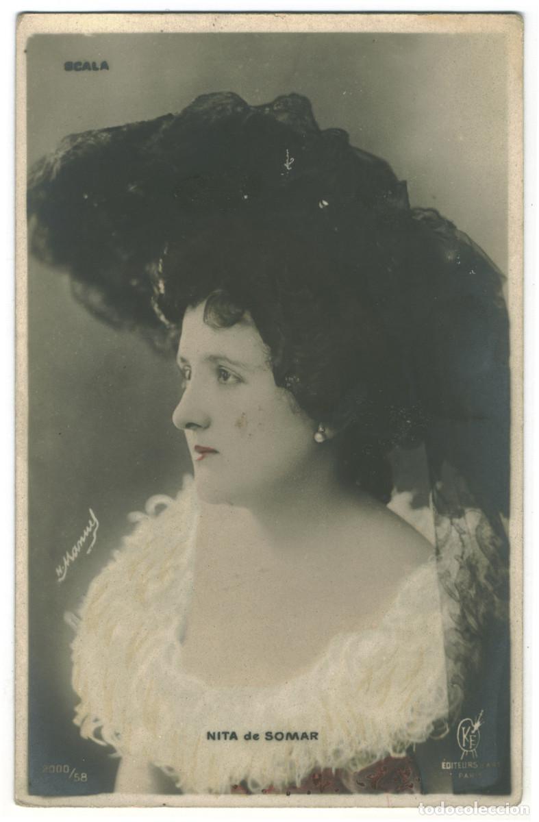 Postales: Actriz Belle &Eacute;poque SOMAR, Nita de_KF. 2000-58. Scala. Photo H. Manuel