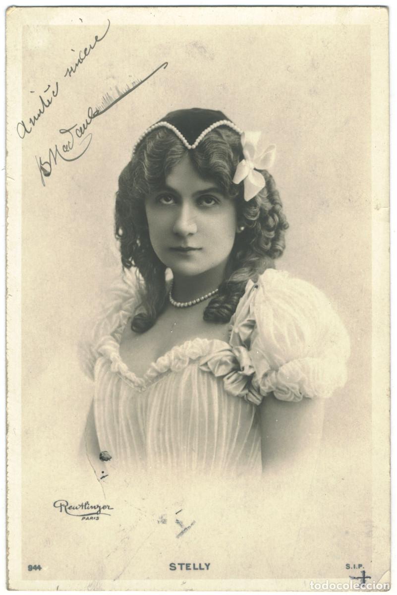 Postales: Actriz Belle &Eacute;poque STELLY_SIP. 944. Photo Reutlinger