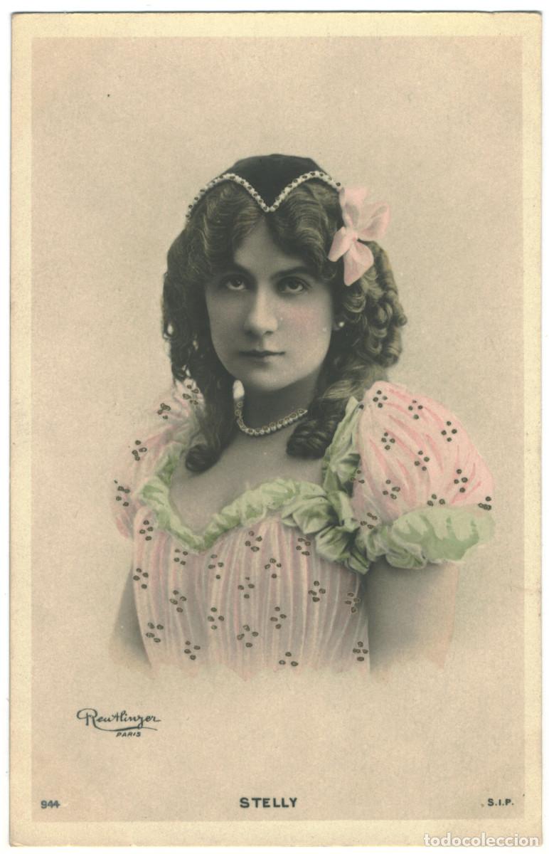Postales: Actriz Belle &Eacute;poque STELLY_SIP. 944. Photo Reutlinger