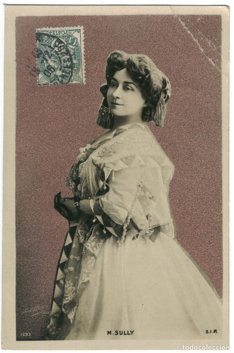 Postales: Actriz Belle &Eacute;poque SULLY, Mariette_SIP. 1293. Photo Reutlinger
