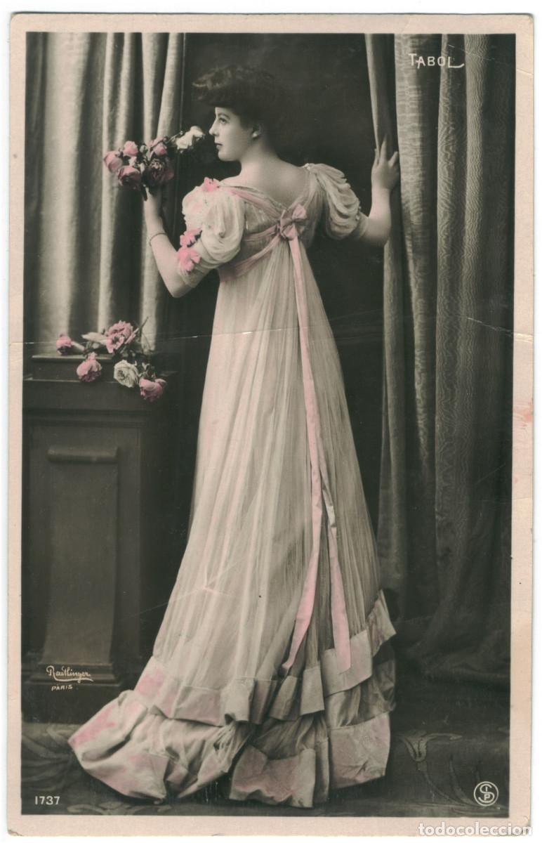 Postales: Actriz Belle &Eacute;poque TABOL_SIP. 1737. Photo Reutlinger