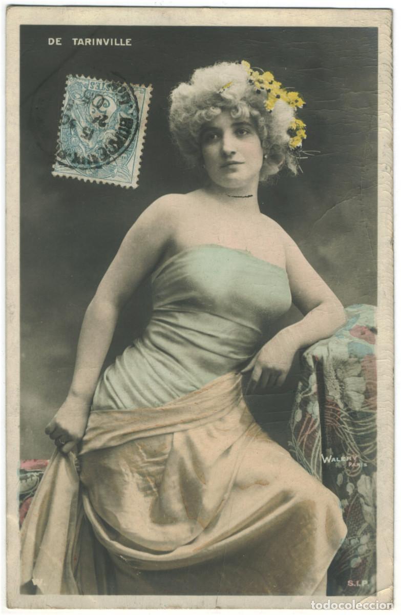 Postales: Actriz Belle &Eacute;poque TARINVILLE, Mlle de_SIP. W. 5059. Photo Wal&eacute;ry