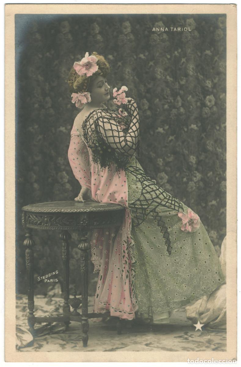 Postales: Actriz Belle &Eacute;poque TARIOL, Anna_&Eacute;toile. 761-66. Photo Stebbing