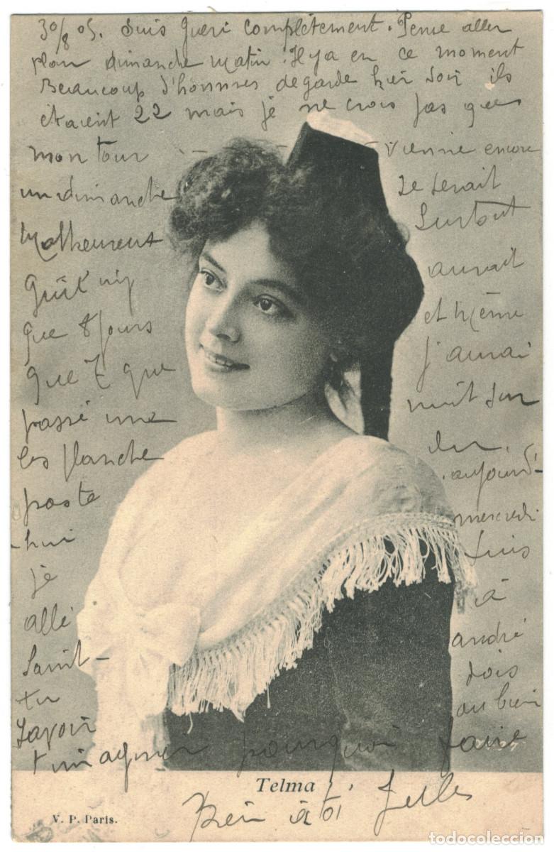 Postales: Actriz Belle &Eacute;poque TELMA_VP