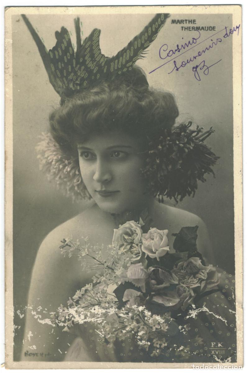 Postales: Actriz Belle &Eacute;poque THERMAUDE, Marthe_FK. XVIII. Photo Boyer