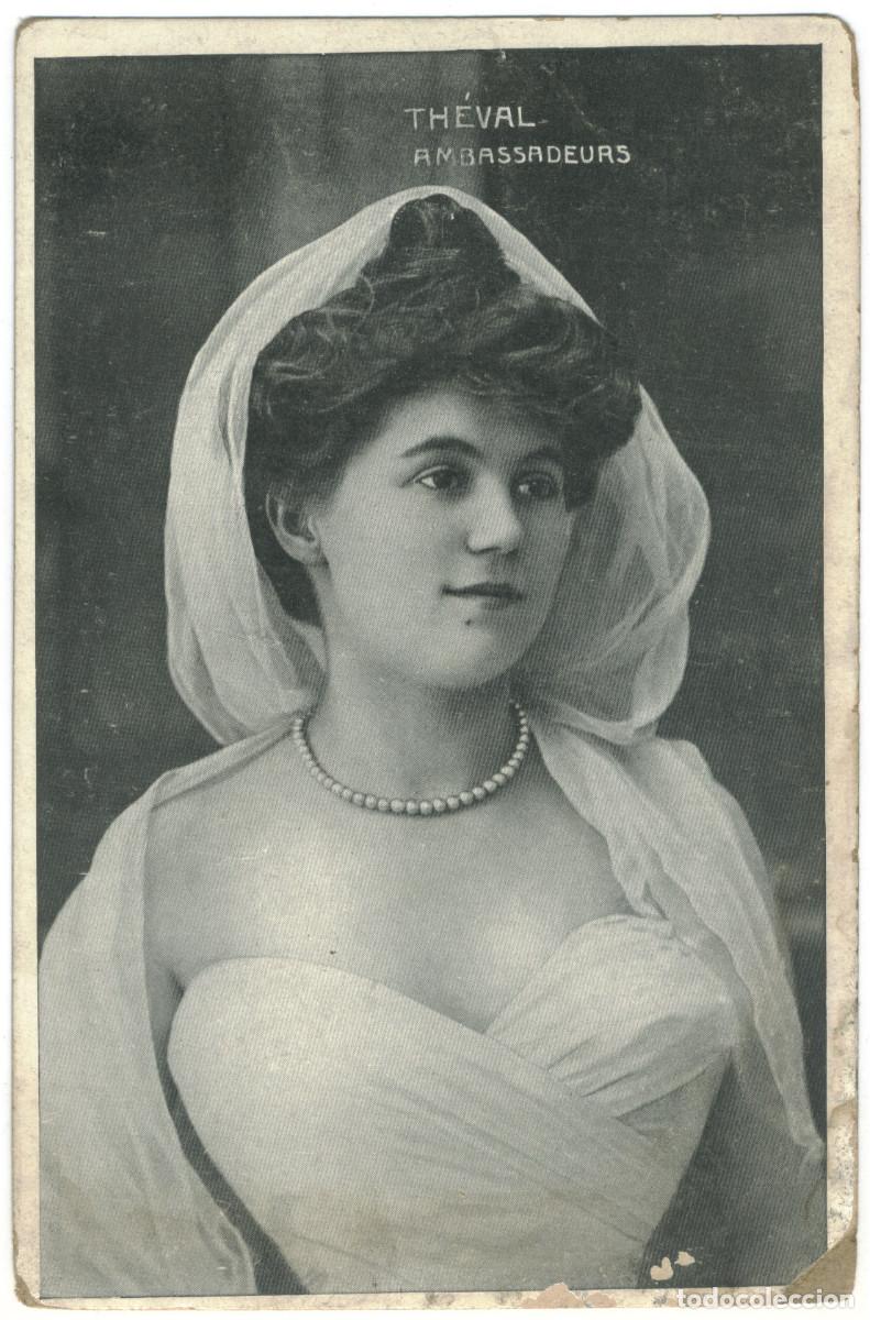 Postales: Actriz Belle &Eacute;poque TH&Eacute;VAL, Jeanne_Sin datos. Ambassadeurs