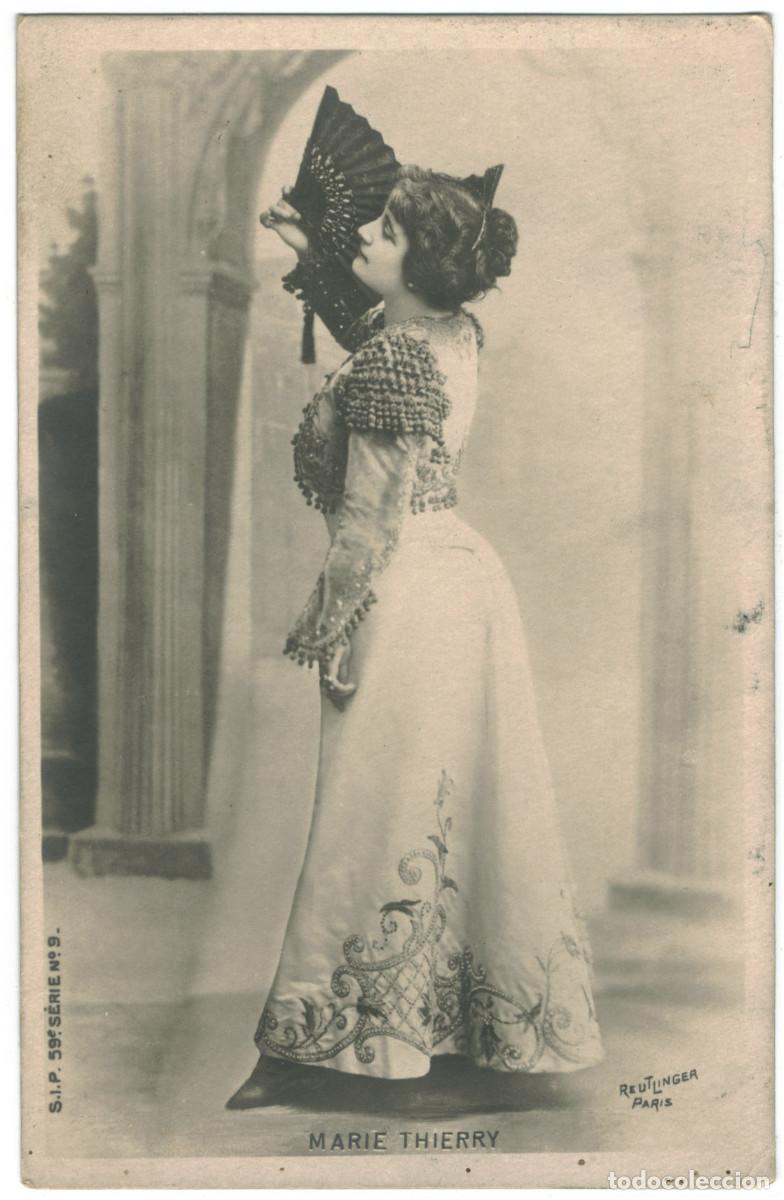 Postales: Actriz Belle &Eacute;poque THIERRY, Marie_SIP. 59-9. Photo Reutlinger