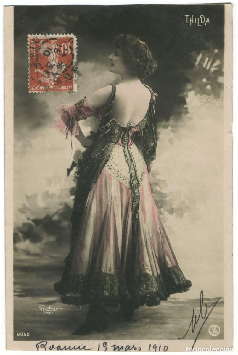 Postales: Actriz Belle &Eacute;poque THILDA_SIP. 2050. Photo Reutlinger