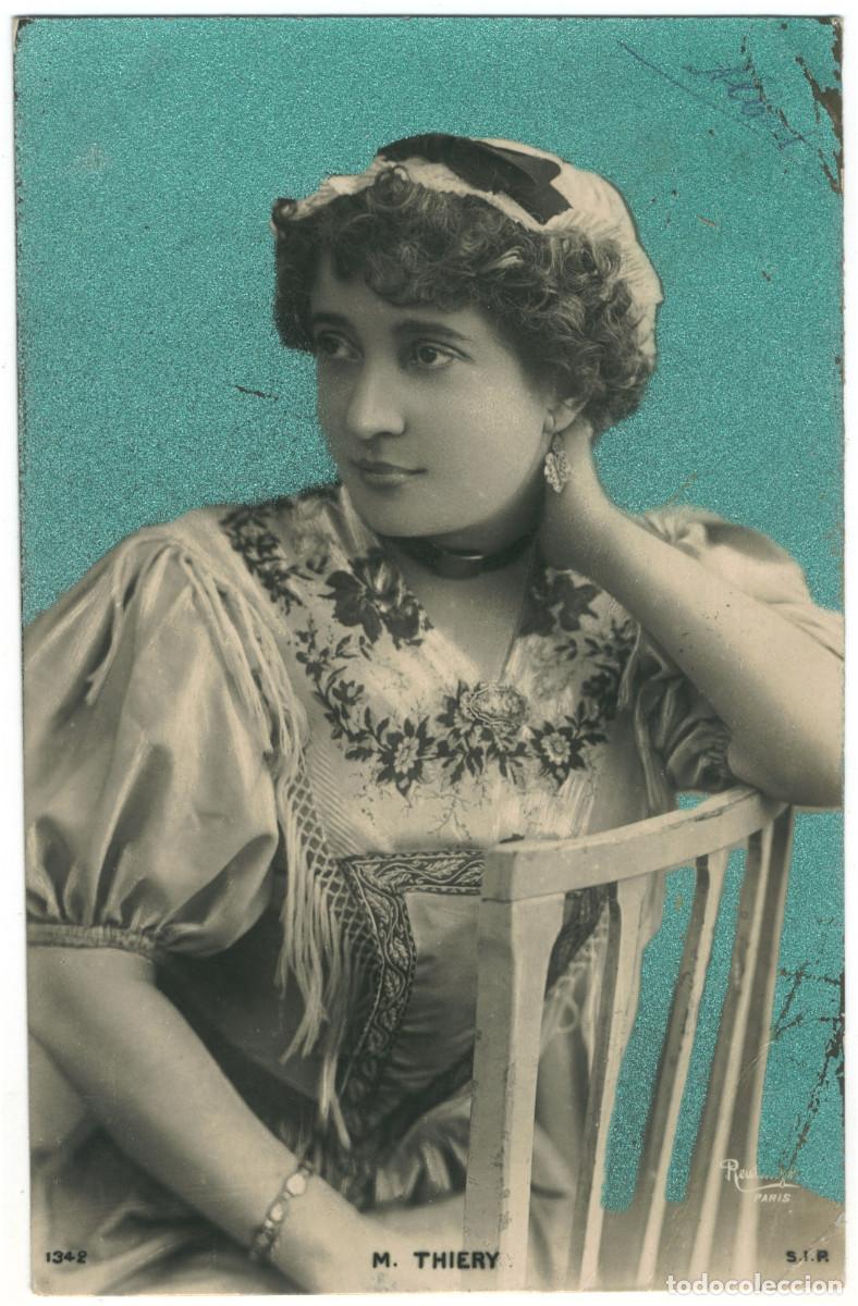 Postales: Actriz Belle &Eacute;poque THI&Eacute;RY, Marte_SIP. 1342. Photo Reutlinger