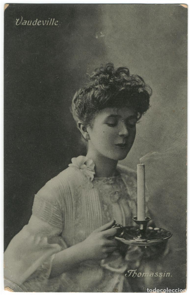 Postales: Actriz Belle &Eacute;poque THOMASSIN_Brevet. Vaudeville
