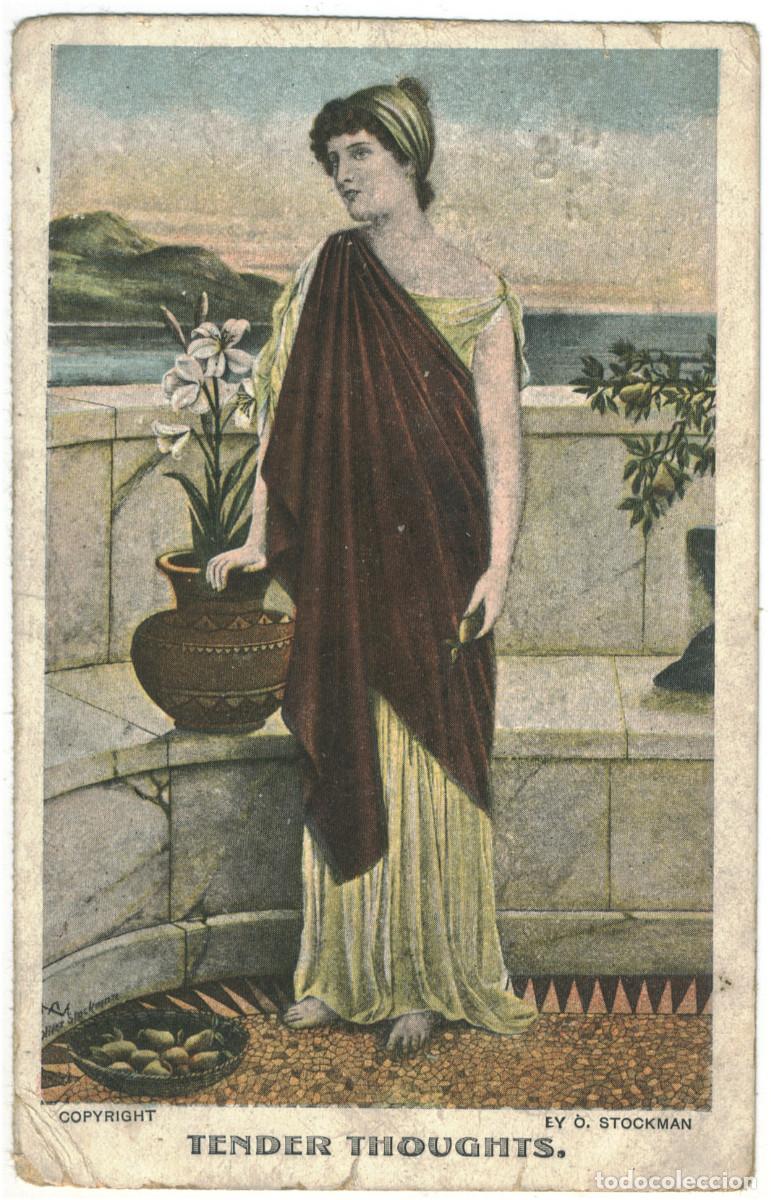 Postales: Actriz Belle &Eacute;poque THOUGHTS, Tender_GD&D. Photo Ey &Ograve;. Stockman