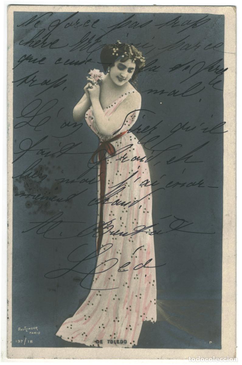 Postales: Actriz Belle &Eacute;poque TOLEDO, de_SIP. 197-18. Photo Reutlinger