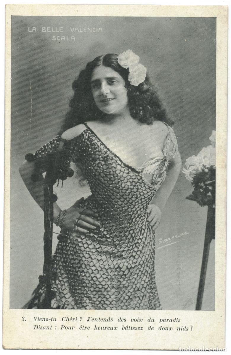 Postales: Actriz Belle &Eacute;poque VALENCIA, La Belle_Sin datos. Scala. Photo Sazerac