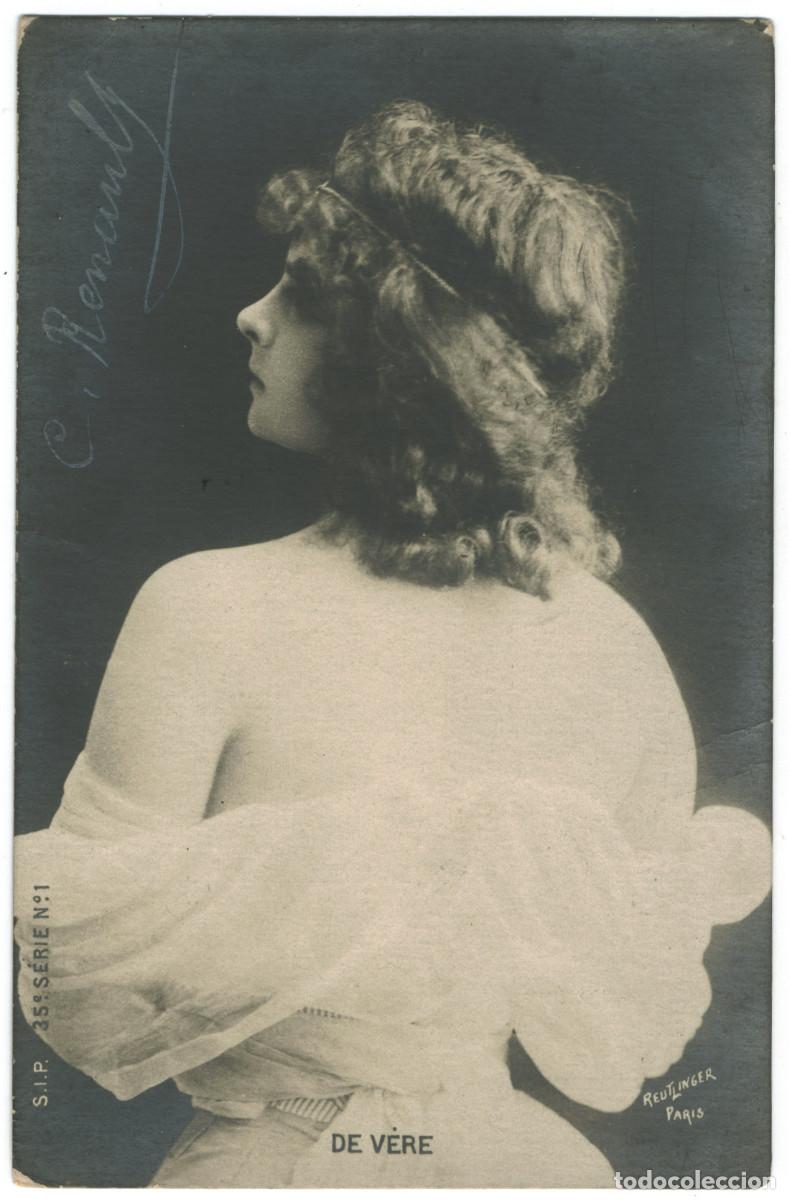 Postales: Actriz Belle &Eacute;poque V&Egrave;RE, Elise de_SIP. 35-1. Photo Reutlinger