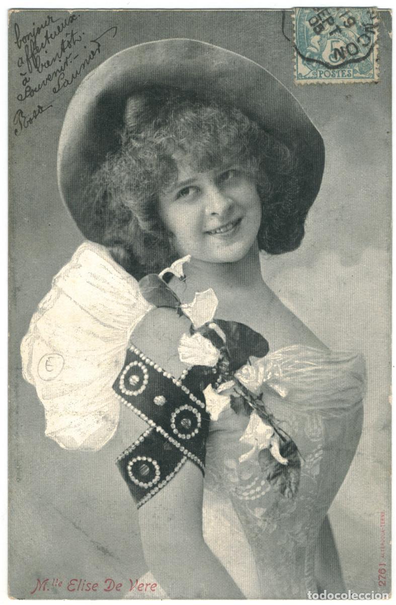 Postales: Actriz Belle &Eacute;poque V&Egrave;RE, Elise de_Alterocca-Terni. 2761