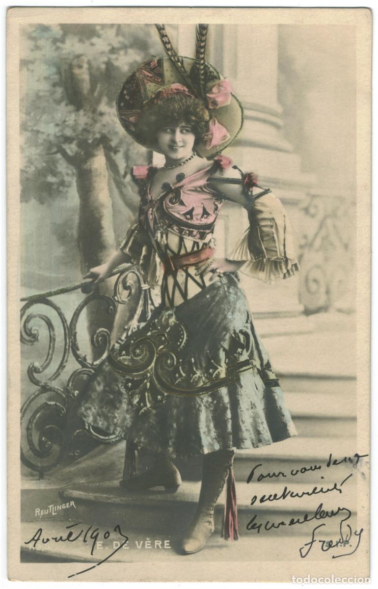 Postales: Actriz Belle &Eacute;poque V&Egrave;RE, Elise de_SIP. 112-1. Photo Reutlinger