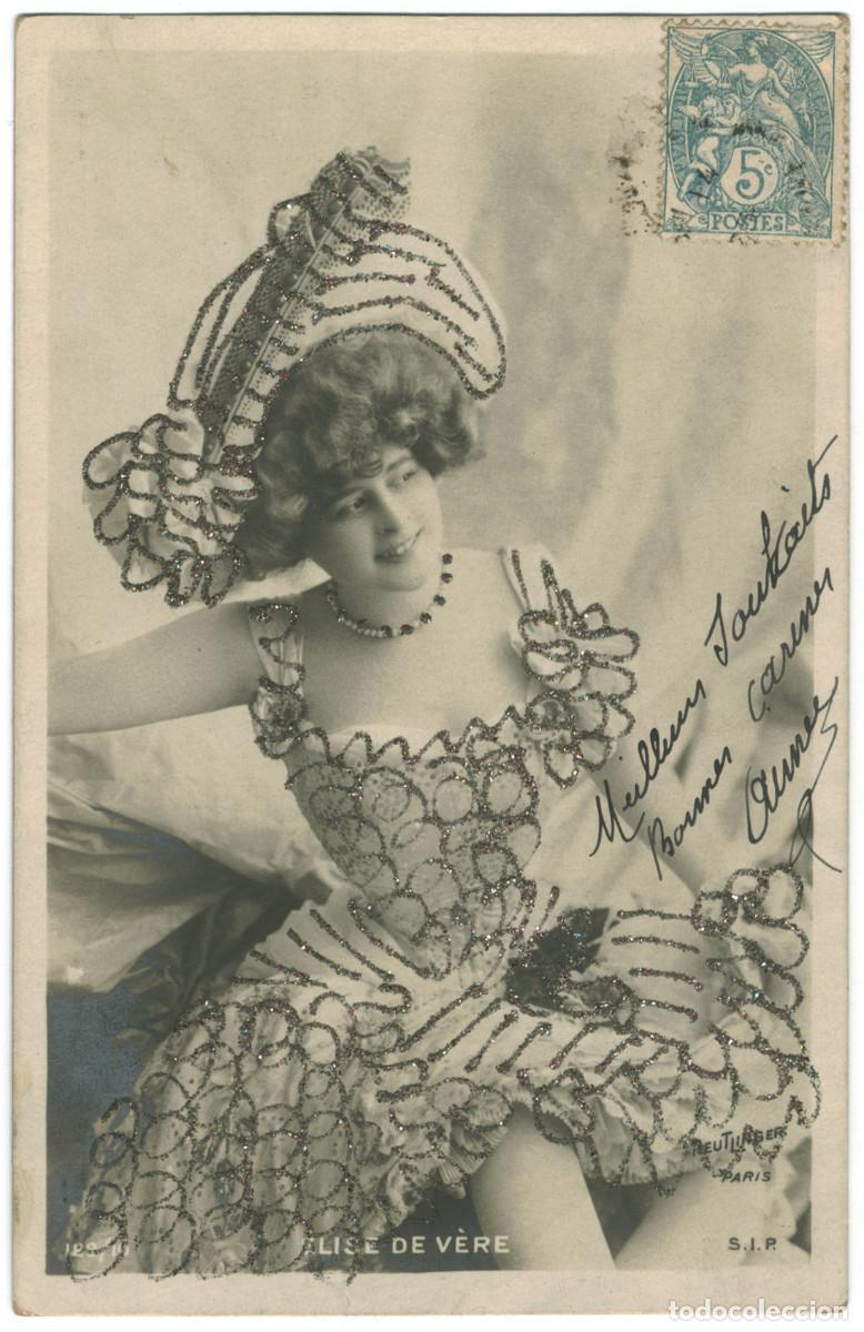 Postales: Actriz Belle &Eacute;poque V&Egrave;RE, Elise de_SIP. 128-10. Photo Reutlinger