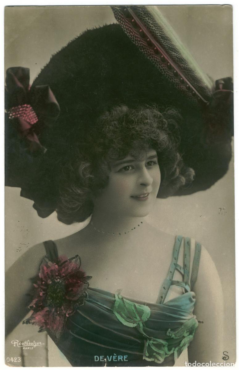 Postales: Actriz Belle &Eacute;poque V&Egrave;RE, Elise de_SW. 423. Photo Reutlinger