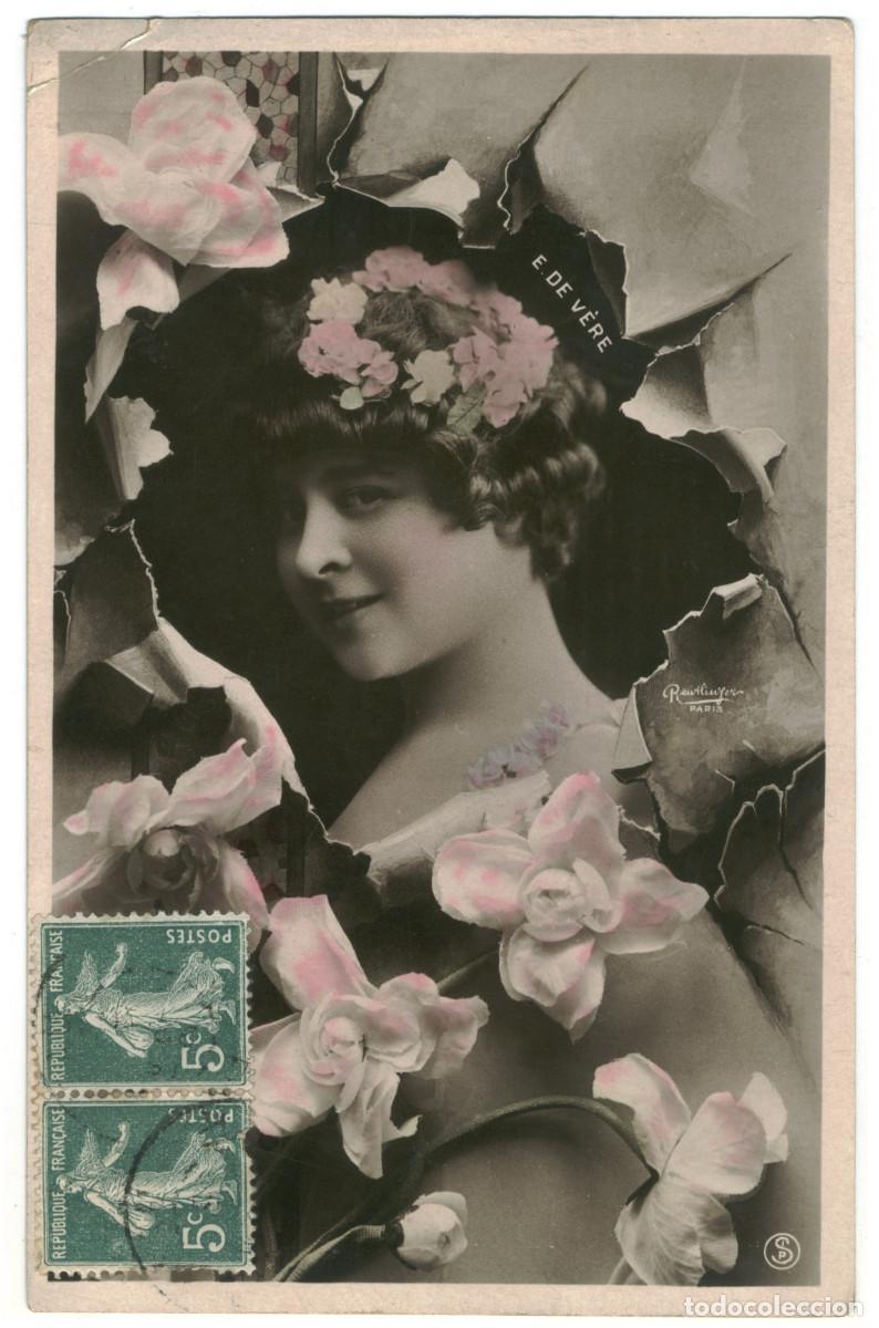Postales: Actriz Belle &Eacute;poque V&Egrave;RE, Elise de_SIP. 1927. Photo Reutlinger
