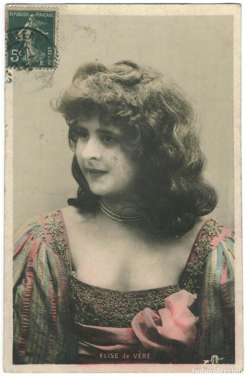 Postales: Actriz Belle &Eacute;poque V&Egrave;RE, Elise de_Herradura flechada. 668