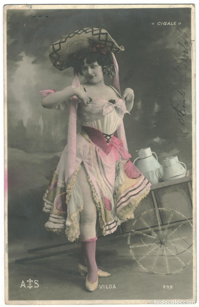 Postales: Actriz Belle &Eacute;poque VILDA_AS. 292. Cigale