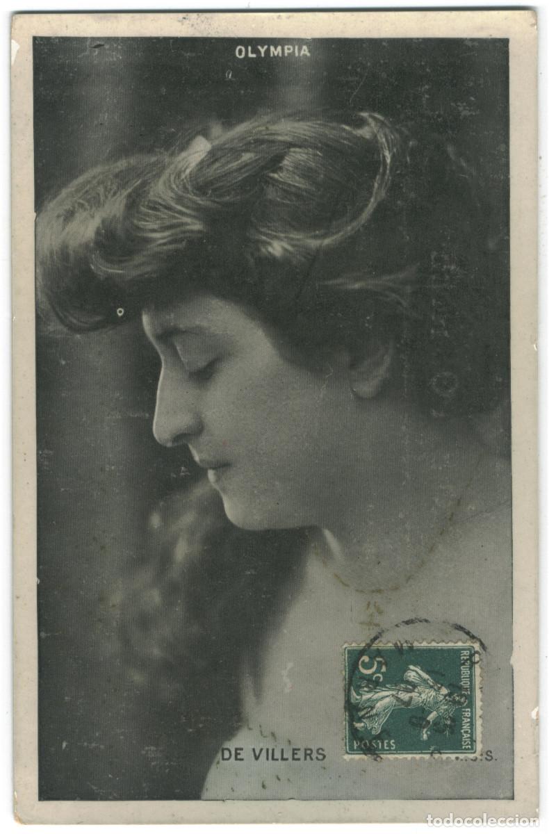 Postales: Actriz Belle &Eacute;poque VILLERS, de_MJS. Olympia