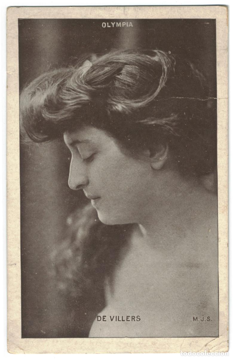 Postales: Actriz Belle &Eacute;poque VILLERS, de_MJS. Olympia