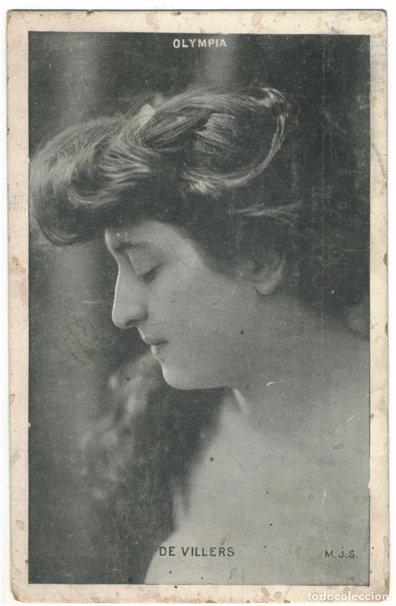 Postales: Actriz Belle &Eacute;poque VILLERS, de_MJS. Olympia