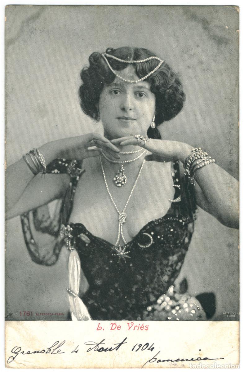 Postales: Actriz Belle &Eacute;poque VRI&Egrave;S, Liane de_Alterocca Terni. 1761