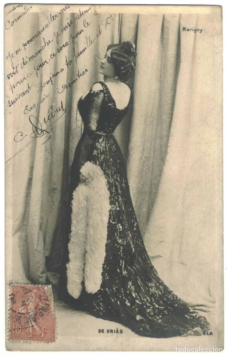 Postales: Actriz Belle &Eacute;poque VRI&Egrave;S, Liane de_SIP. 197-4. Marigny
