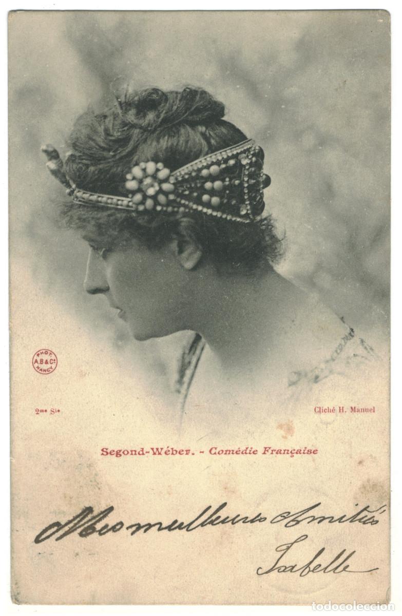 Postales: Actriz Belle &Eacute;poque WEBER, Segond_AB. 2. Photo H. Manuel