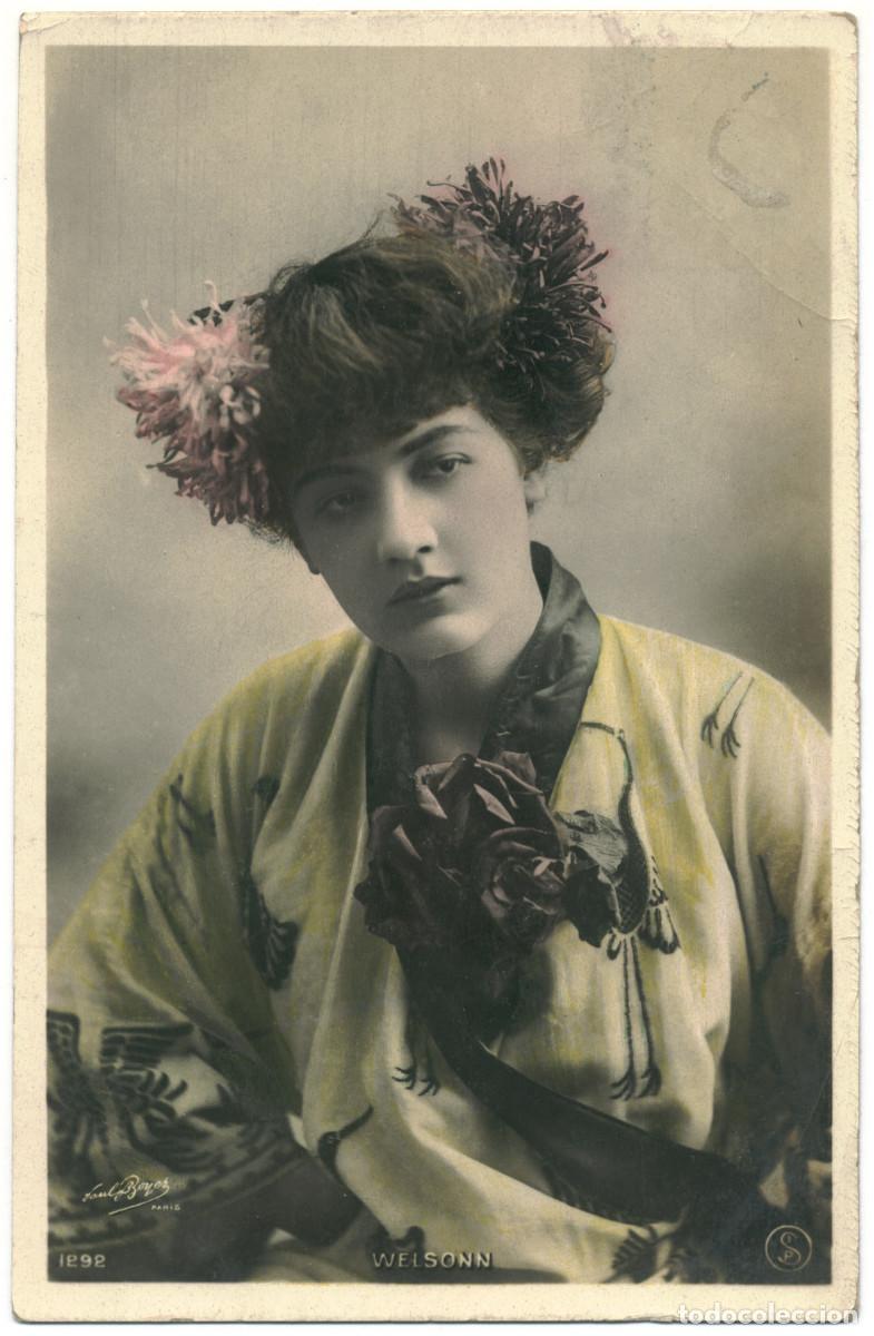 Postales: Actriz Belle &Eacute;poque WELSONN_SIP. 1292. Photo Paul Boyer