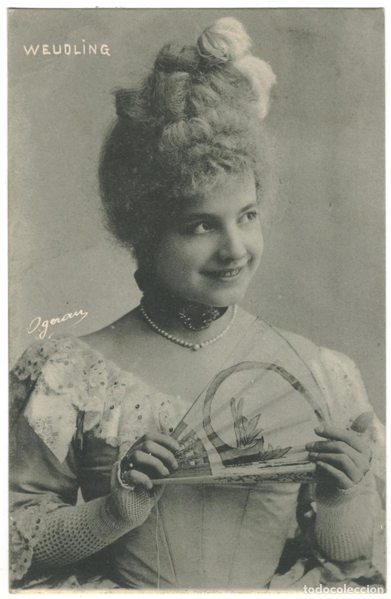 Postales: Actriz Belle &Eacute;poque WEUDLING_Sin datos. Photo Ogerau