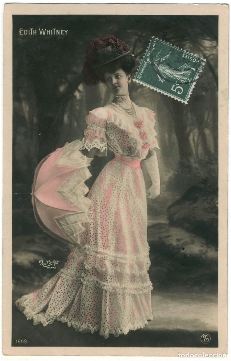 Postales: Actriz Belle &Eacute;poque WHITNEY, Edith_SIP. 1453. Photo Reutlinger