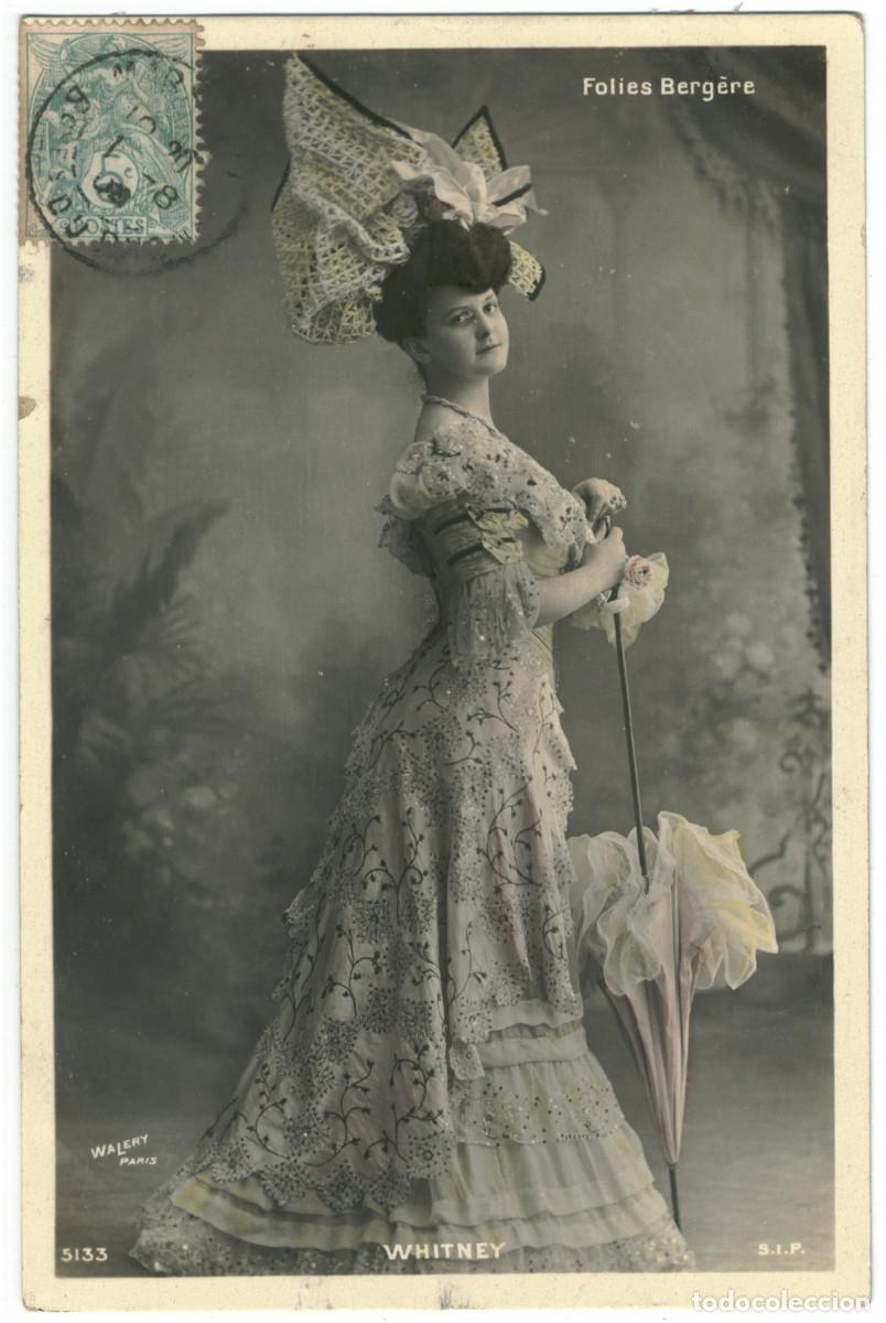 Postales: Actriz Belle &Eacute;poque WHITNEY, Edith_SIP. 5133. Photo Reutlinger