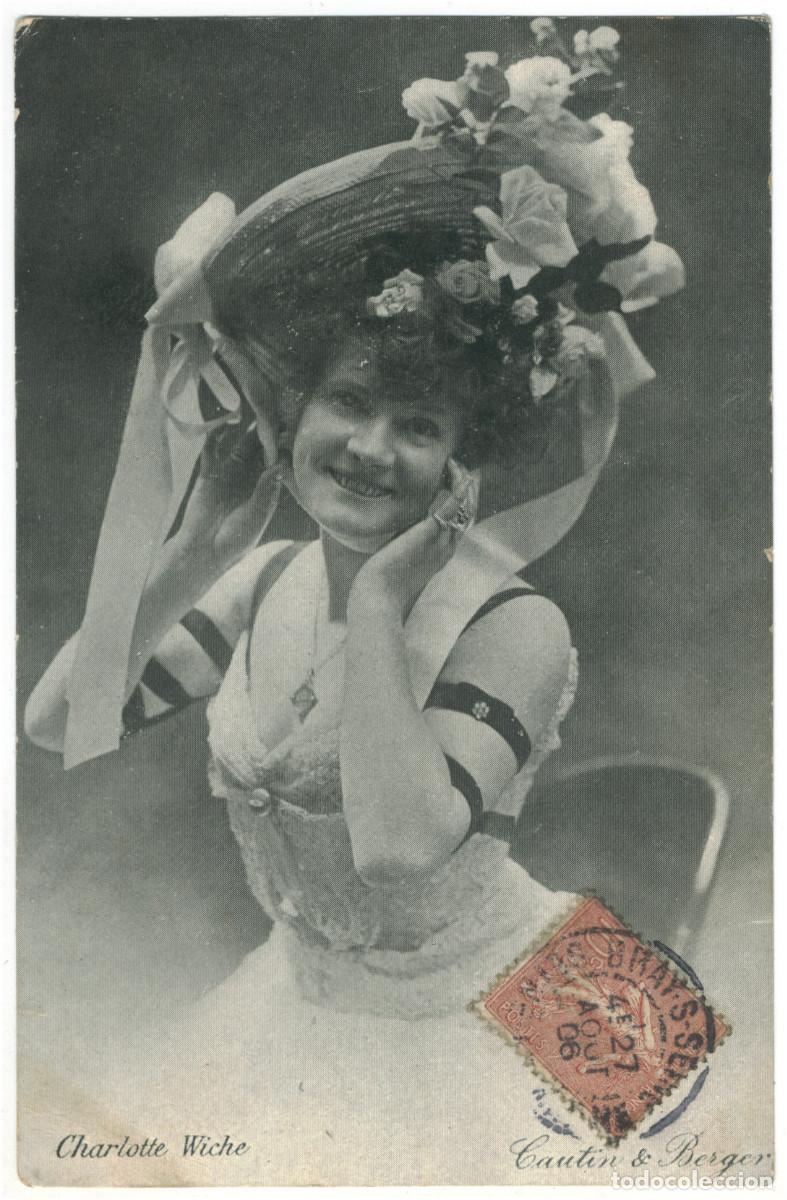 Postales: Actriz Belle &Eacute;poque WICHE, Charlotte_Cautin & Berger
