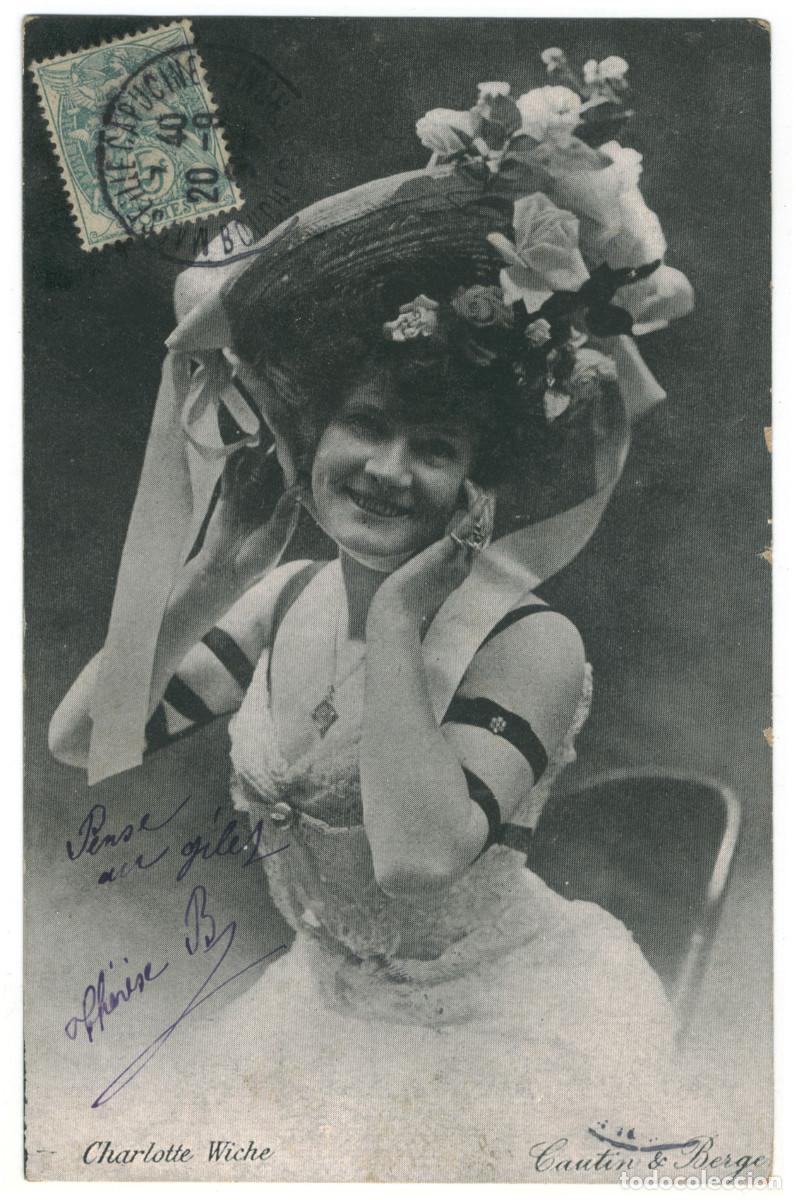 Postales: Actriz Belle &Eacute;poque WICHE, Charlotte_Cautin & Berger