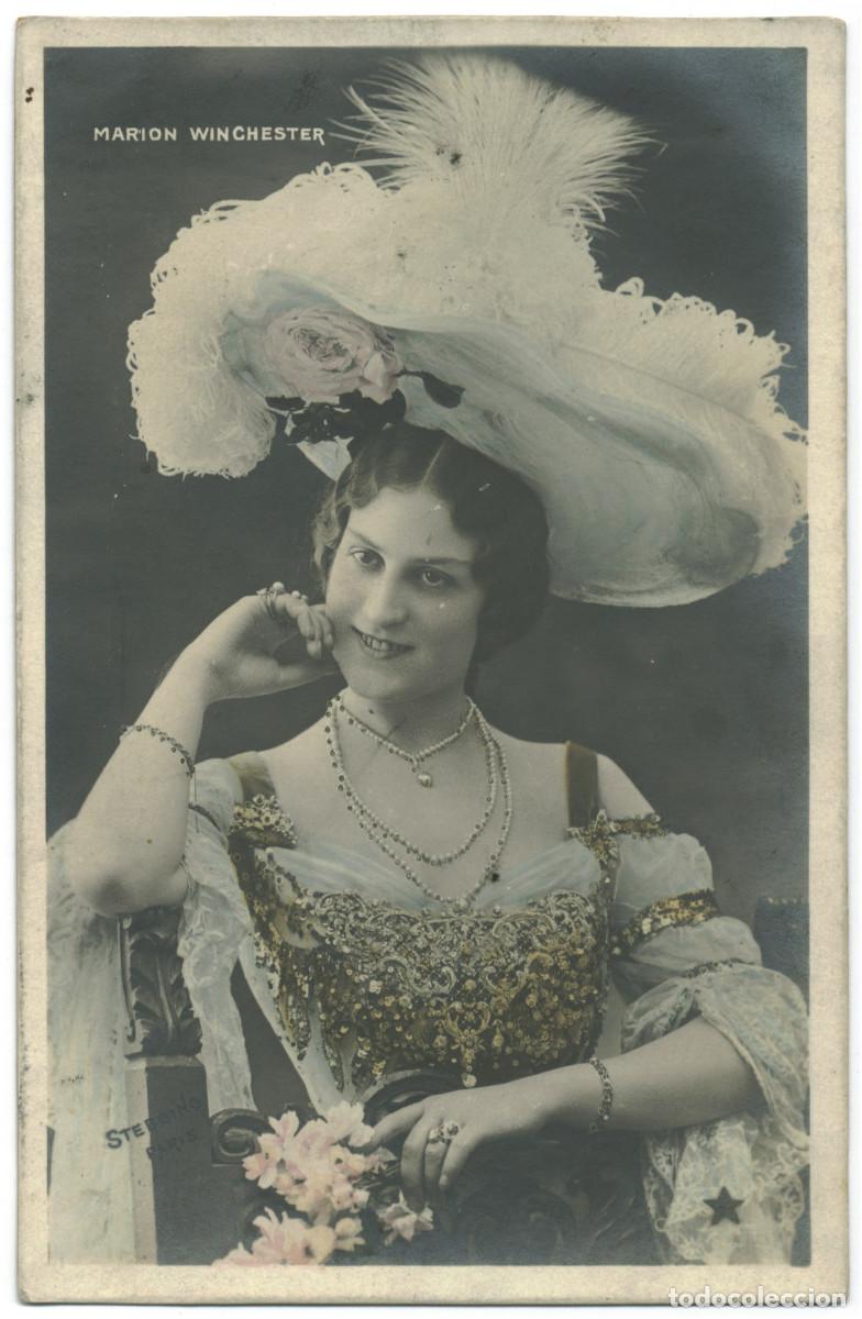 Postales: Actriz Belle &Eacute;poque WINCHESTER, Marion_&Eacute;toile. 867-119. Photo Stebbing
